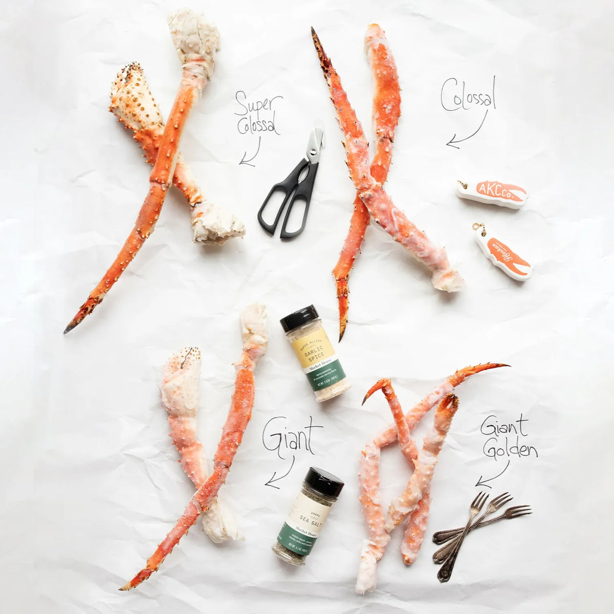 Large Red King Crab Legs