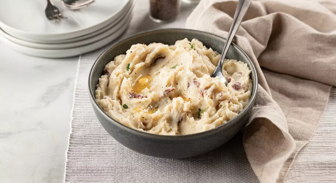 Omaha Steaks Family-Size Smashed Red Potatoes