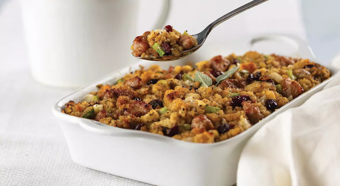 Omaha Steaks Sausage & Cranberry Dressing
