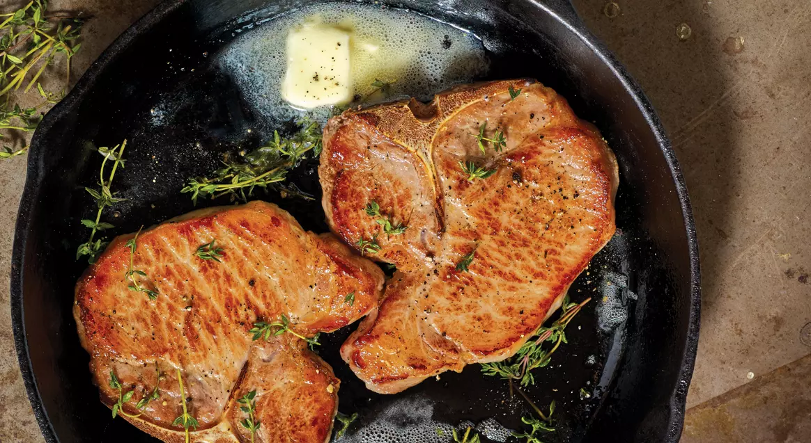 Omaha Steaks Pork T-Bones