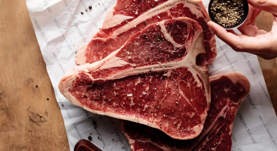 Omaha Steaks T-Bone Steaks