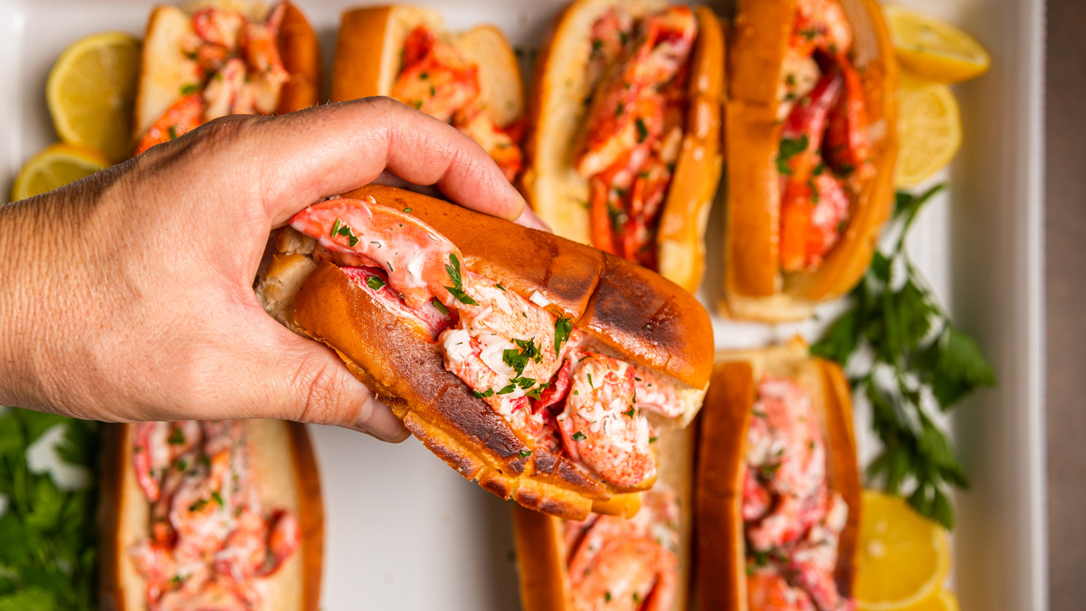 Famous Fresh Maine Lobster Rolls