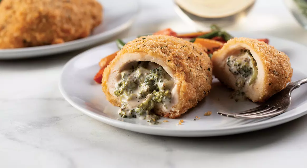 Omaha Steaks Stuffed Chicken with Broccoli & Cheese