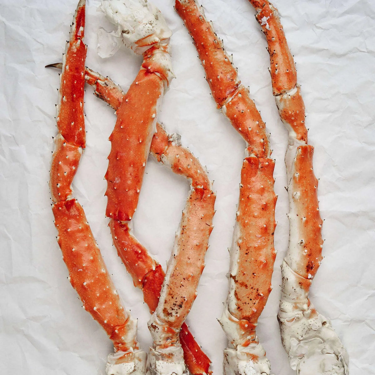 100% Wild King Crab - Probably the largest you've ever seen.