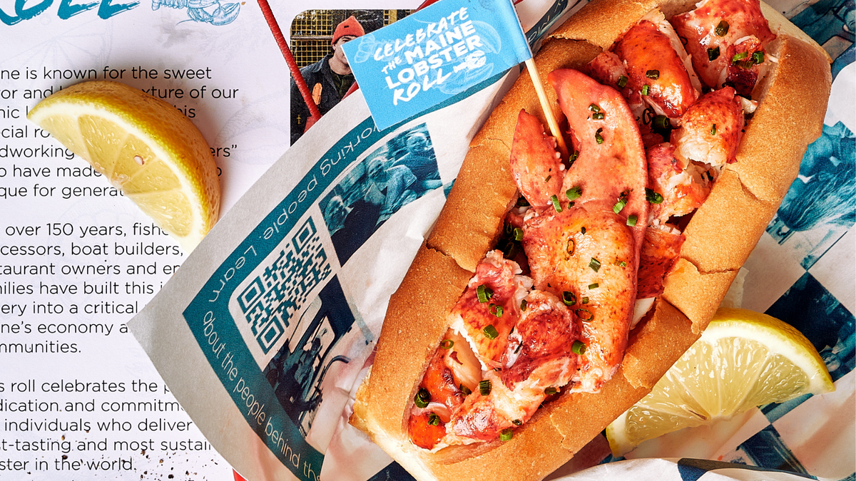 Famous Fresh Maine Lobster Rolls