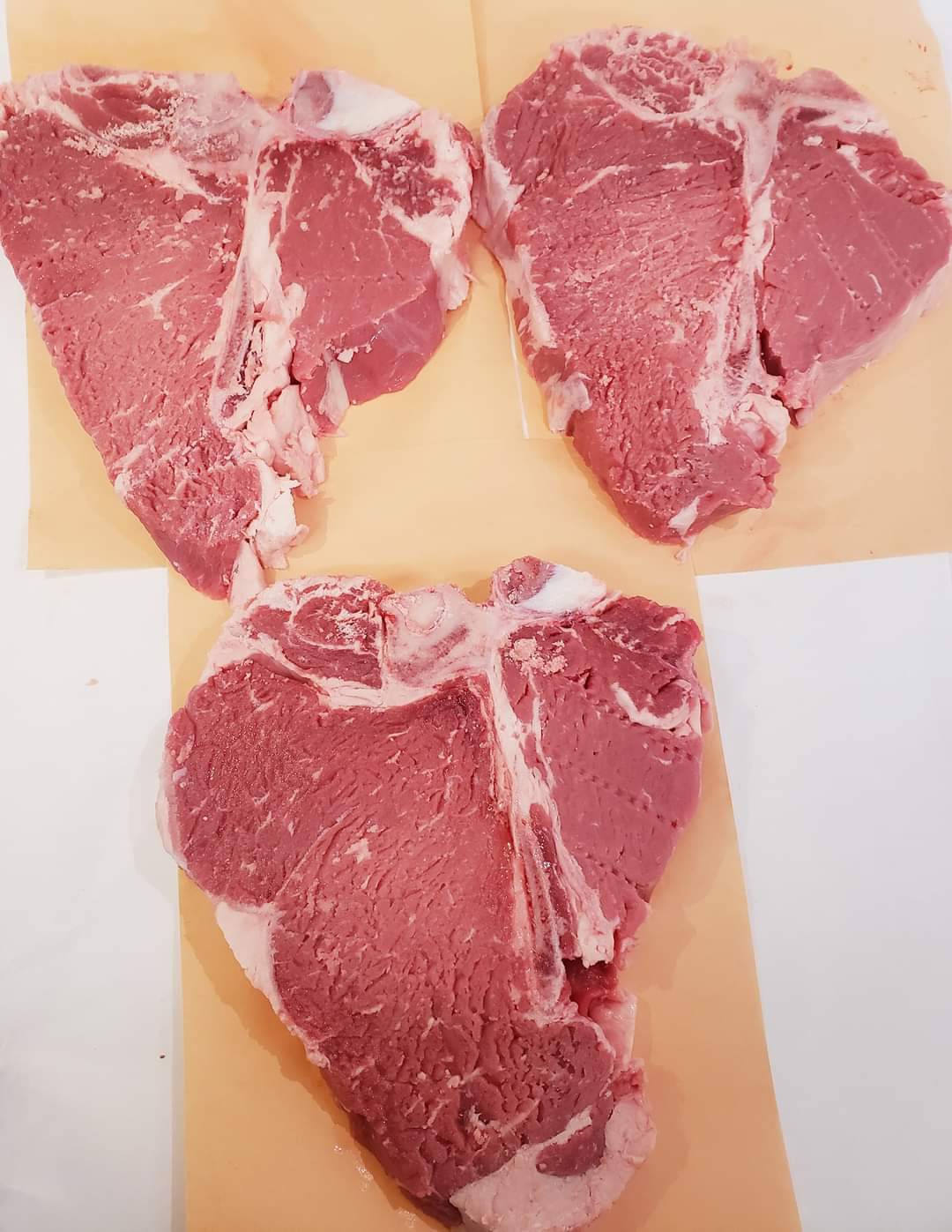 Tbone steaks