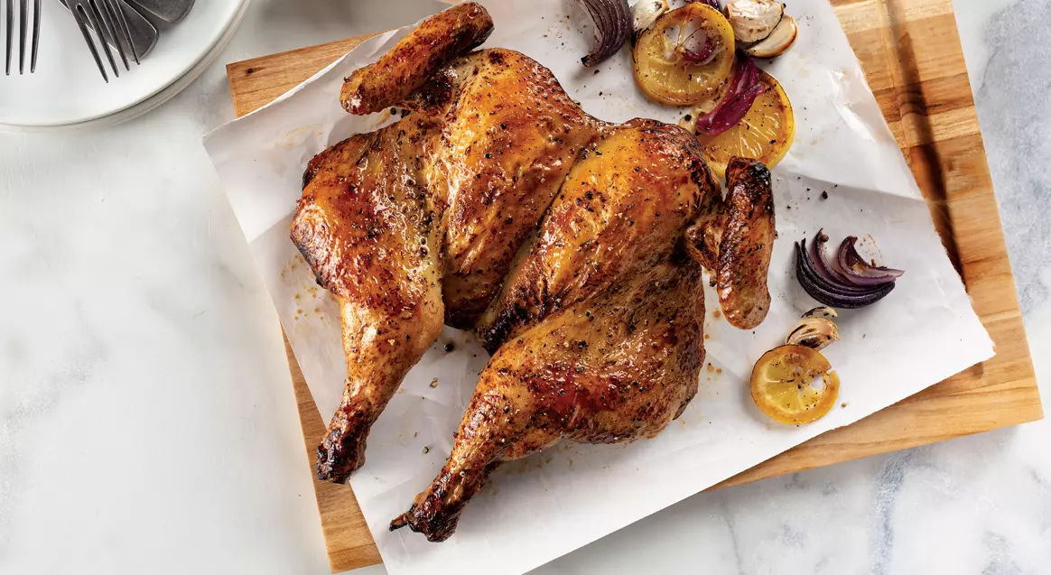 Omaha Steaks Air-Chilled Spatchcock Whole Chicken